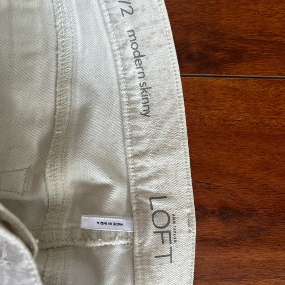 Ann Taylor Loft Modern Skinny Jeans - Picture 2 of 4